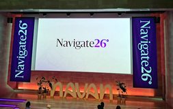 L'événement Navigate Europe 2026 de Navan s'est tenu à Paris le 15 octobre; au 3 Mazarium. (c) AD
