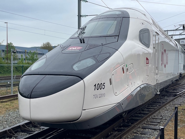 The arrival of the TGV M should contribute to the improvements advocated by SNCF regarding climate change
